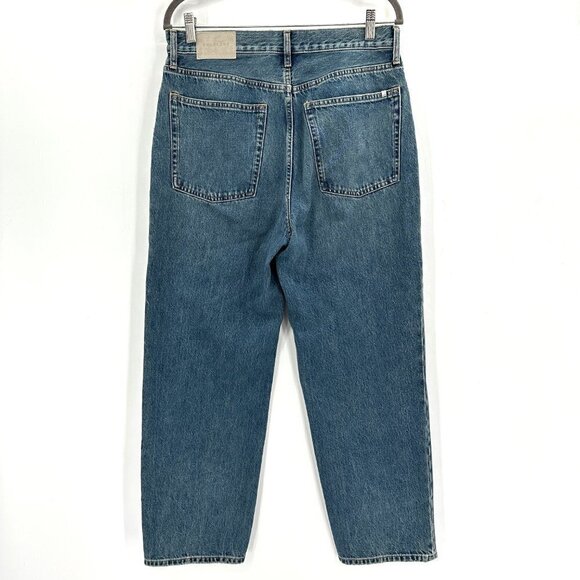 Everlane The 90's Way High Rise Button Fly Organic Cotton Denim 31 Long Jeans - Picture 4 of 7